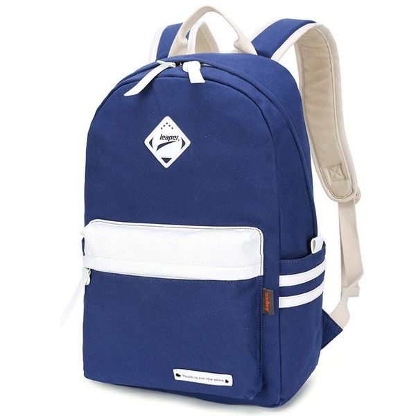 

досуг компьютер рюкзак сплошной цвет холст рюкзак студент рюкзак