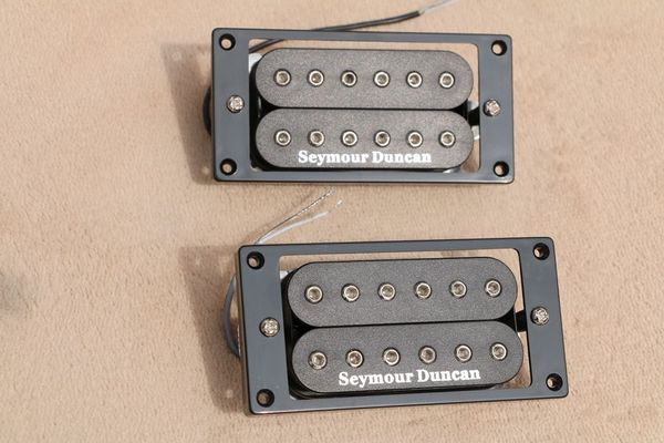 

seymour duncan neck and bridge humbucker pickup black