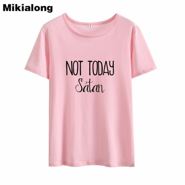 Tumblr Negra 2018 Lindo Mr Camisetas Compre De Verano Algodón Camiseta Vintage Satanás Today Divertidas Mujeres Mujer Win Fcul3TK1J