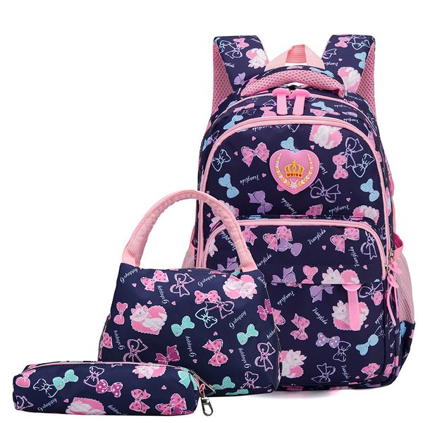 

children school bags set girls kids orthopedic backpack primary school backpack princess schoobag kids satchel infantil