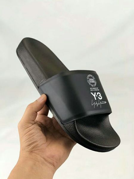 

2018 new y3 women men lide ummer luxury leather de igner indoor flat brand men andal lipper hou e flip flop y 3 hoe lipper 36 44