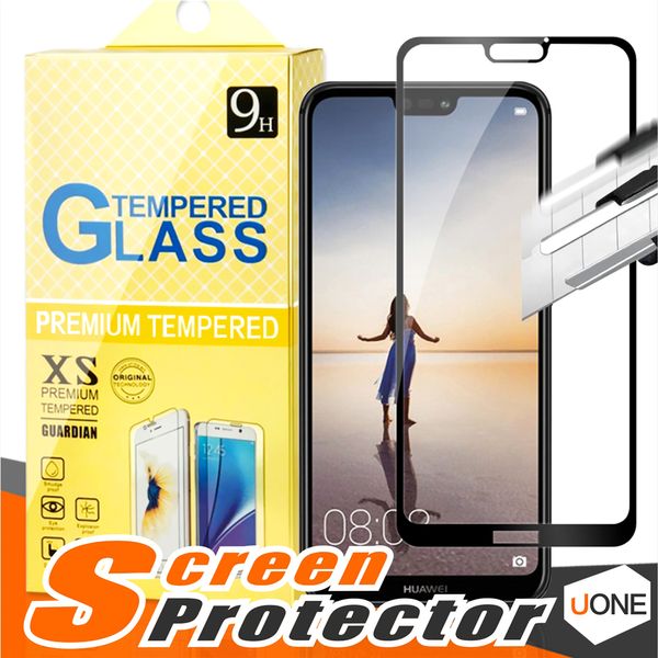 

For j2 core huawei mate 20 x p20 p10 p9 p8 lite pro huawei honor 7x 6x a cend xt2 2 5d full cover flim tempered gla creen protector