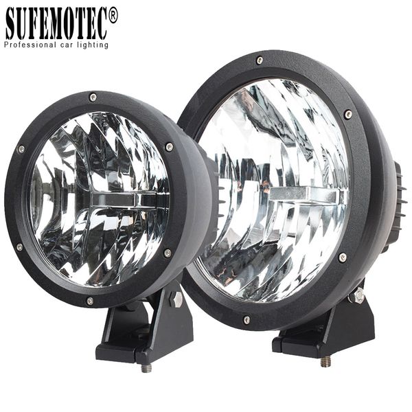 

9" led driving light for car 12v 24v fog lamp 4x4 offroad truck 4wd suv atv boat utv 7 inch 50w flood beam auto led work lights