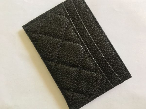 

new fashion classic design casual credit card id holder hiqh quality real leather ultra slim wallet packet bag cavier leather purese wallet, Brown;gray