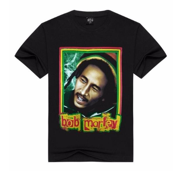 

men/womens 3d reggae originator bob marley print short sleeve funny t-shirts harajuku fitness casual shirt u1072, White;black