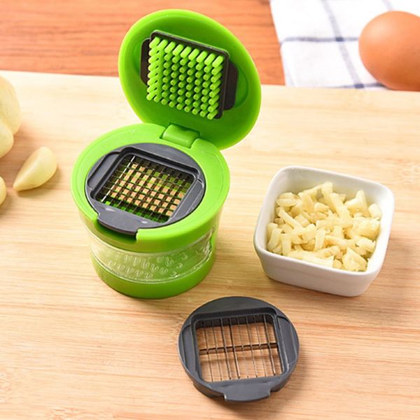 

многофункциональный нержавеющей стали, нажав чеснок slicer резак шредер кухня инструмент мини имбирь шлифовальные терка чеснок дробилка