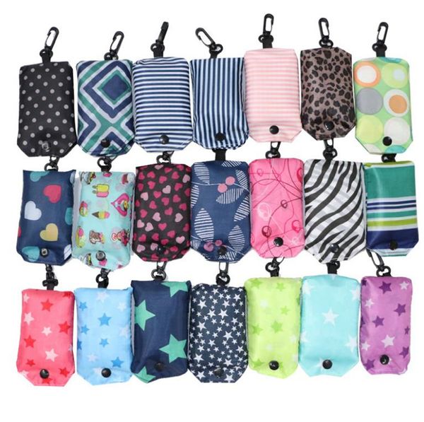 

polyester foldable shopping bags reusable eco-friendly folding bags shopping bags new ladies tote bag t3i0382