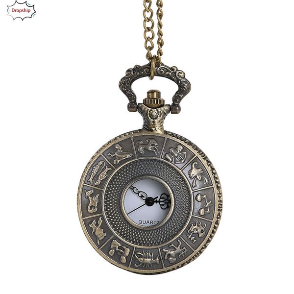

otoky men watches vintage chain retro the greatest pocket watch necklace for grandpa dad gift pocket retro watchdropshipingaug13, Slivery;golden