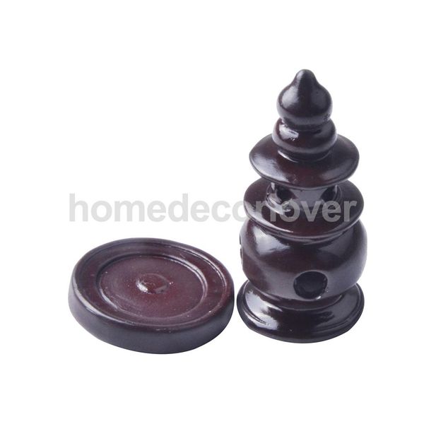 

incense burner cone censer tower holder accessory craft for zen garden sand landscaping