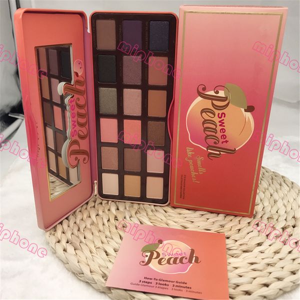 

Sweet peach eye hadow collection 18 color chocolate bar eye hadow palette mell like peache 100 real photo quality