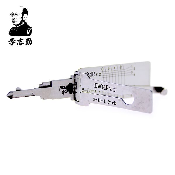 

Mr. Li's Original Lishi DWO4R V.2 2in1 Decoder and Pick - Best Automotive Locks Unlock Tools on the Market