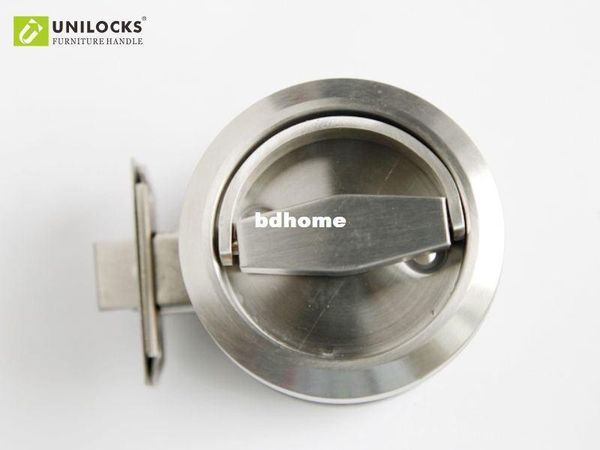 

5 sets stainless steel 304 recessed cup handle/ privacy sliding door locks