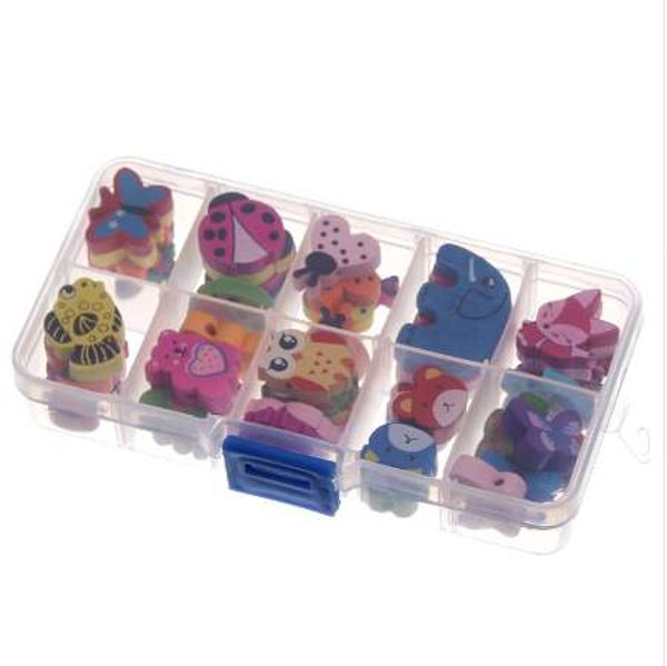 

1 boxed animal series wooden beads spacer multicolor mixed wood beads for baby necklace diy making, Black