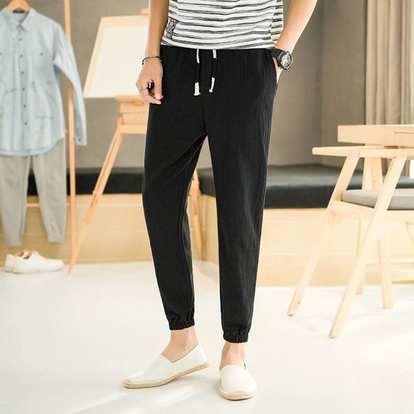 Asian Size Neue Mode Für Männer Casual Hosen männer Leinen Asian Size Neue Mode Für Männer Casual Hosen männer Leinen