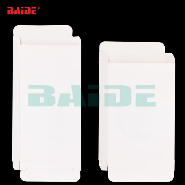 Branco Caixa de papel Caixa de bateria para iPhone 4 5 6 7 8 6S iPhone 6 Plus 7plus 8plus Samsung Battery Box Embalagem 500pcs / lot