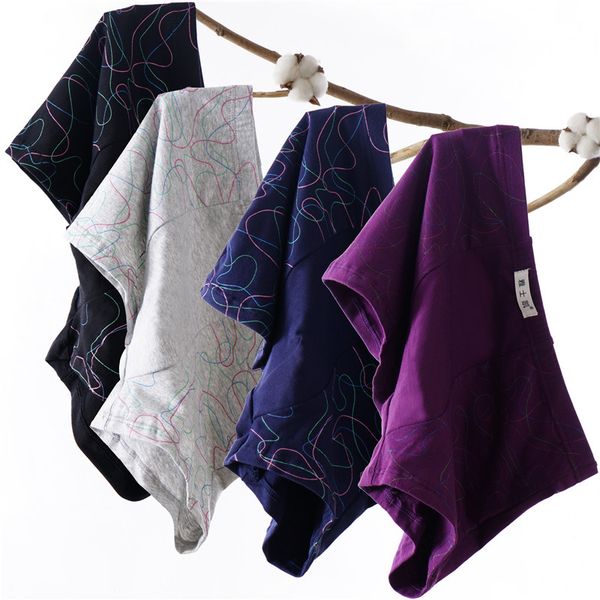

men underwear boxers shorts casual cotton breathable plus size male underwear underpants u pouch youth panties 4pcs 4xl 5xl, Black;white
