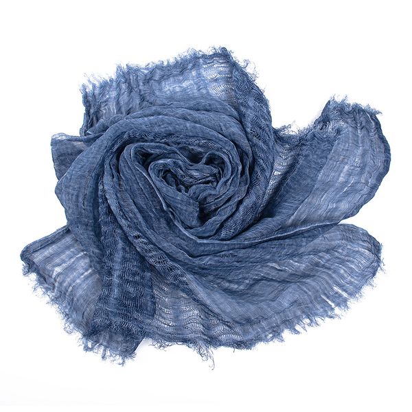 

2017 japanese style winter scarf cotton and linen solider color long women's scarves shawl vintage winter warm men scarf, Blue;gray