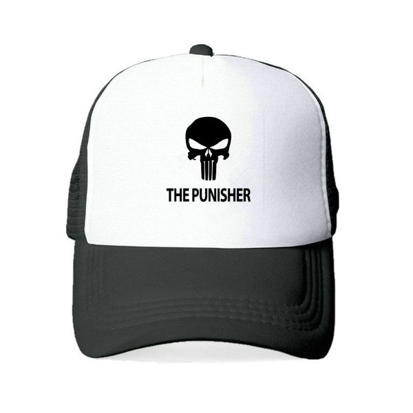 

the punisher baseball caps for women men us printed skull snapback hats american skeleton sniper tactical hat cap yy419, Blue;gray