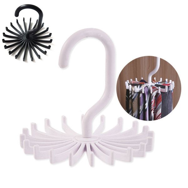 

rotating tie rack organizer hanger closet organizer hanging storage scarf rack tie rack holds neck ties hook t2i060
