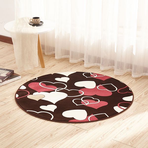 30cm Fashion Round Rug Velvet Doormat Soft Carpet Living Room Bedroom Door Floor Mat High Quality Lxy9 Ma0618 Blanket White Ruffle Throw Blanket Cheap