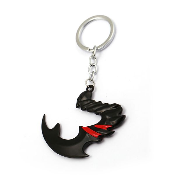 Game Dota 2 Keychain Ti8 Pudge Dragonclaw Hook Pendant Metal Key Ring Chaveiro Car Key Chain Llavero Men Jewelry Keychains For Men Designer Keyrings