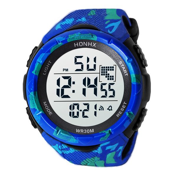 

luxury men analog digital army sport led waterproof wrist watch for dropshipping or wholesale, Slivery;brown