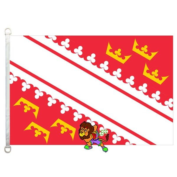 

alsace flag,90*150cm ,100% polyester, banner,digital printing