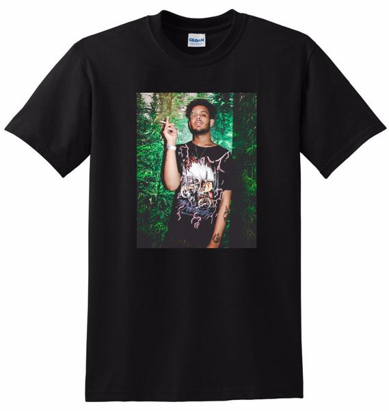 

hipster tee shirt homme men's tall o-neck smokepurpp rapper p small medium large short-sleeve t shirt, White;black