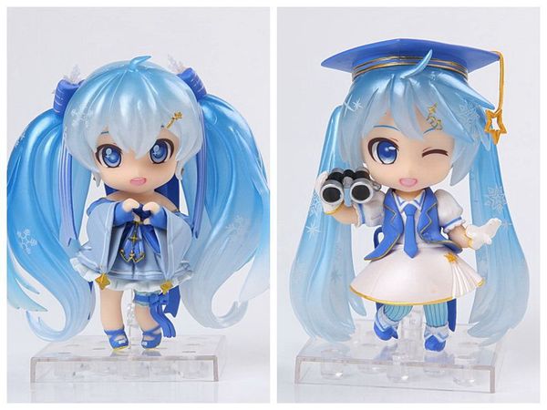 

q version clay 2017 special edition snow initial tone doll miku initial sound than heart box egg doll handle
