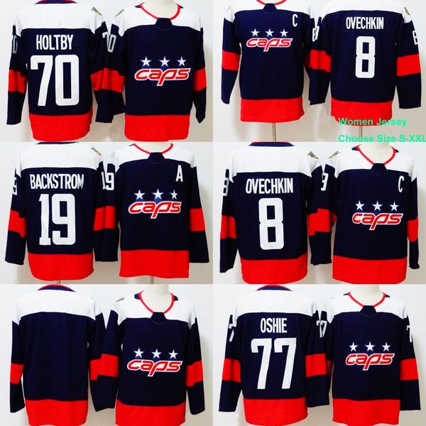 

Women Youth Men 8 Alex Ovechkin Jersey 2018 Stadium Series 19 Nicklas Backstrom 70 Braden Holtby 77 T.J. Oshie Washington Capitals Jerseys