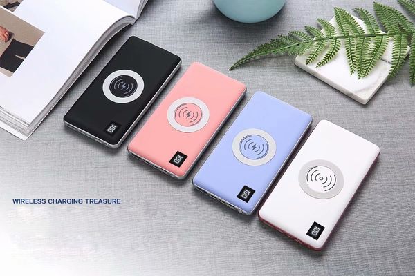 

qi wireless charging mobile power 3000mah current input and output fast charging efficiency increased 45% safety intelligence power banks