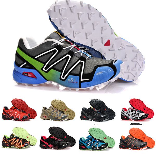 

2018 New Zapatillas Speedcross 3 Casual Shoes women and Men Walking Ourdoor Sport shoes Athletic Casual Shoes Size 36-46
