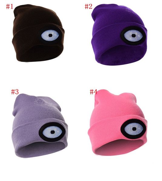 

led headlamp beanie cap rechargeable lighted hat with led head flashlight for outdoor evening sport fishing camping, Yellow