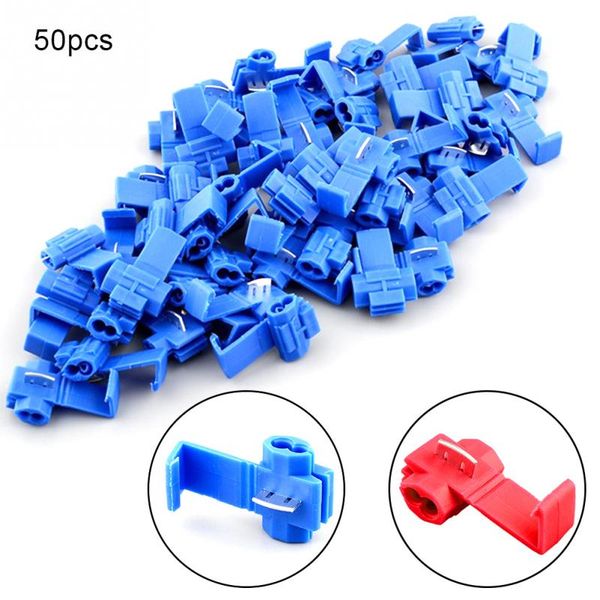 

50pcs wire terminals quick splice connector lock