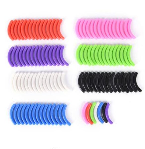 

wholesale selling 15 pcs/set eyelash curler refill rubber pads plastic beauty tool make up replacement