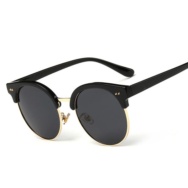 

vintage sunglasses men sun glasses for men shades ladies sunglasses 2018 kacamata wanita steam punk glasses steampunk, White;black