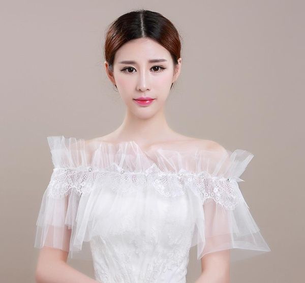 

bride's wedding gauze shawl gauze 2018 new type of wedding gauze, Silver