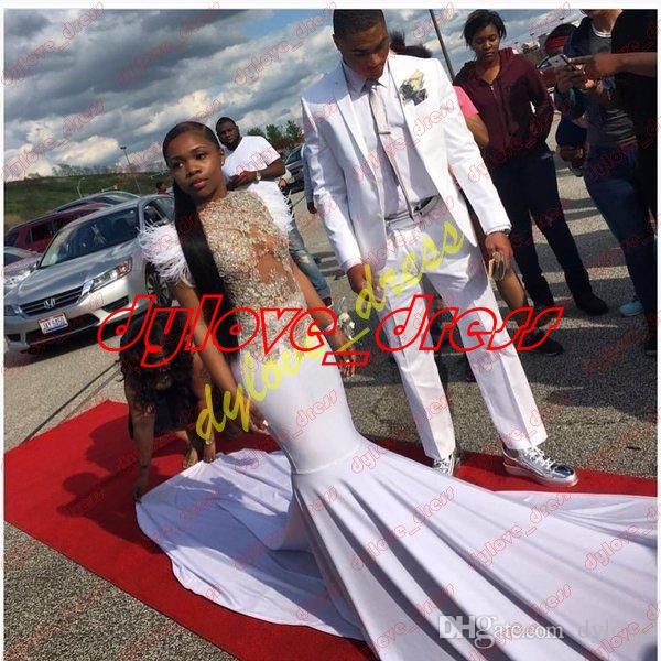 

черное платье выпускного вечера девушки 2019 сексуальное белое черное кружево sheer feather рукава вечерние вечерние платья носить длинные, Black