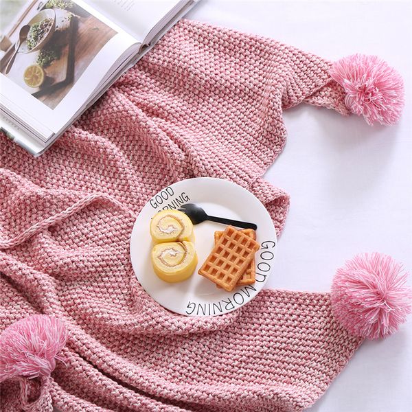 

cobertor knitted blanket for beds cotton throw blanket plane travel plaids sofa bedspread knitting blankets for bedroom