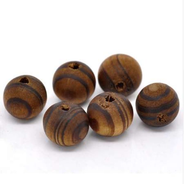 

doreenbeads coffee round wood spacer beads 11mm, sold per packet of 15, Black