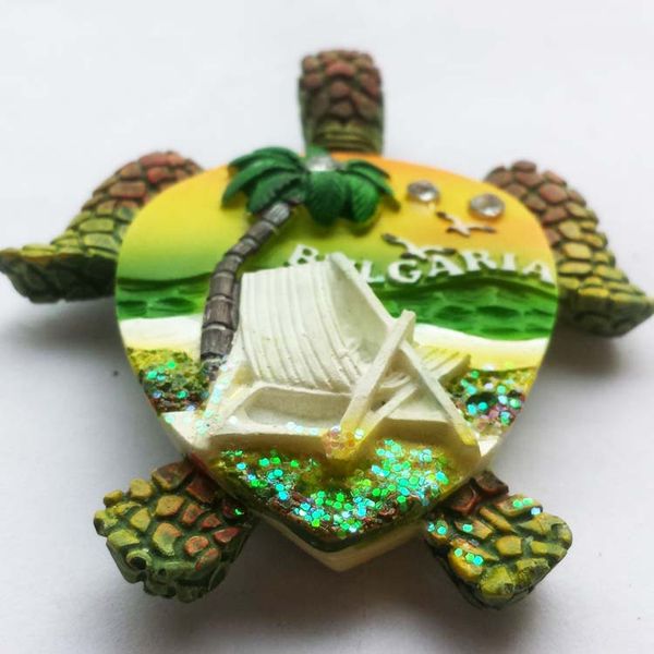 

the bulgarian tourism souvenir fridge magnet creative diamond turtle fridge magnets