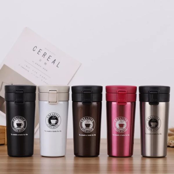 

vacuum cup bounce cover business type insulated double wall 304 stainless steel drinkware coffee mugs gift