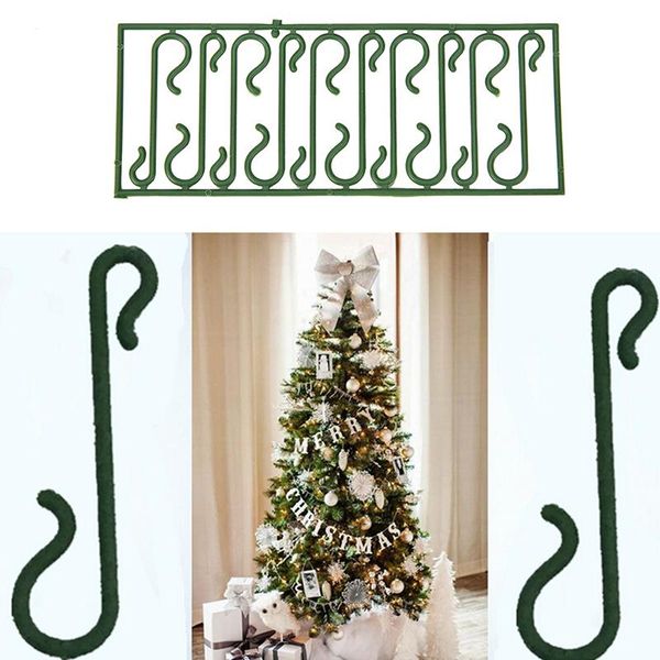 Christmas Ornaments Hooks Christmas Tree Decoration Pendants Santa