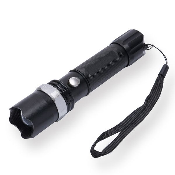 

2000lumens xml t6 tactical led flashlight 5 modes zoom adjustable flashlight 18650 rechargeable torch light lanterna ing