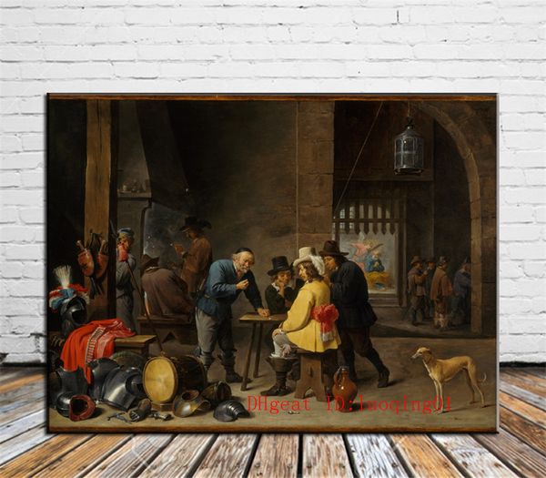 2019 Guardroom Scenes Canvas Pieces Home Decor Hd Printed Modern Art Painting On Canvas Unframed Framed From Luoqing01 6 41 Dhgate Com