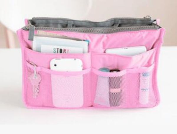 

wholesale- waterproof nylon storage bags multifunctional tools storage cosmetic makeup bags travel organizers insert handbags