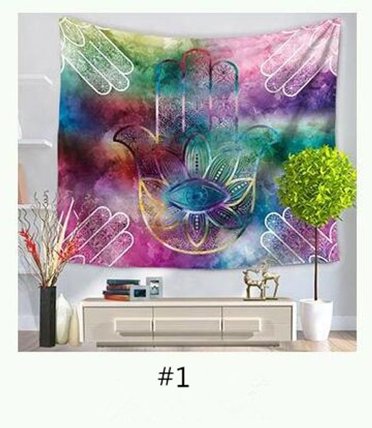 

abstract hand tapestry wall hanging tapestry hippie tapestry for wall decoration beach towel yoga picnic mat sofa cover window curtain myj07