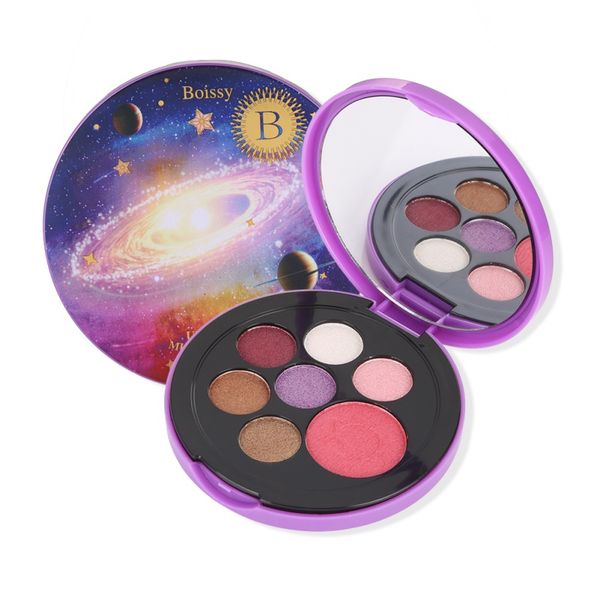 

makeup glitter shimmer matte eye shadow palette make up 7 colors waterproof eyeshadow palette matte eye makeup