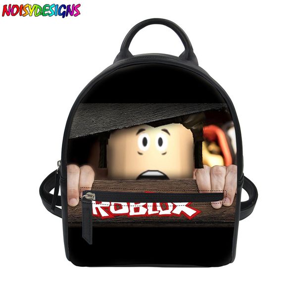 Noisydesigns Hot Sale Roblox Games Printed Women Backpack Cartoon