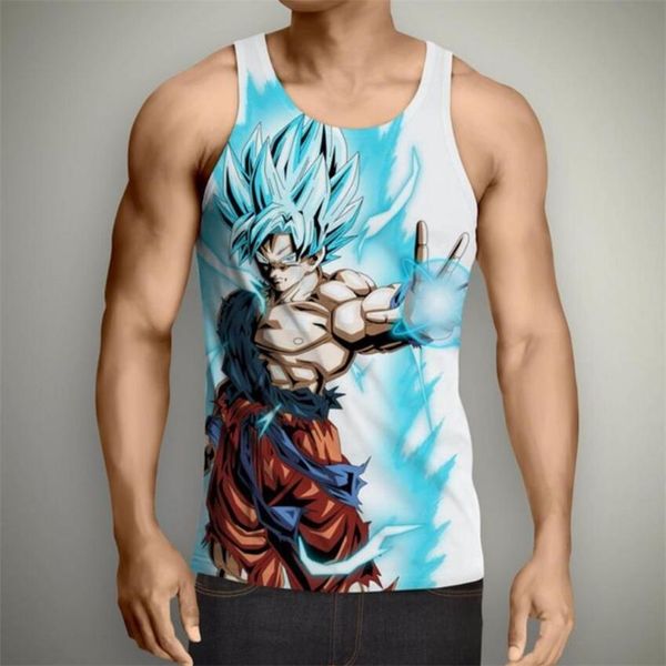 Women Dragon Ball Z Goku Vegeta Singlet Pants T-Shirt Tank Top Sleeveless Hoodie